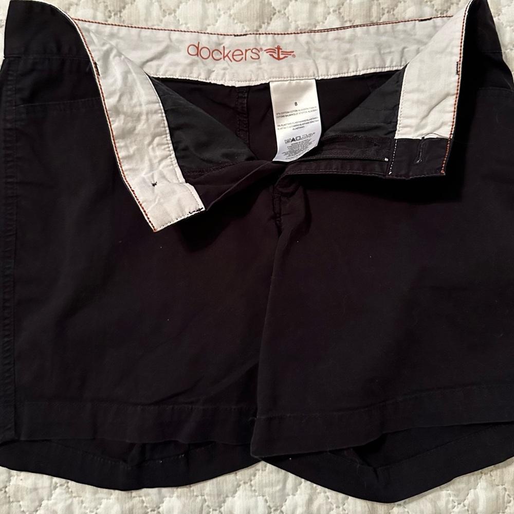Dockers Classic Black Casual Shorts